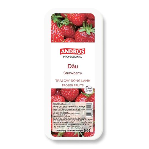 Dâu Đông Lạnh Andros 600G