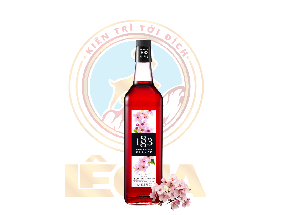Syrup 1883 Hoa Anh Đào 1L – Hương Vị Tinh Tế Từ Hoa Anh Đào