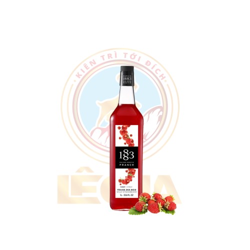 SYRUP 1883 WILD STRAWBERRY - SI RÔ DÂU RỪNG 1L