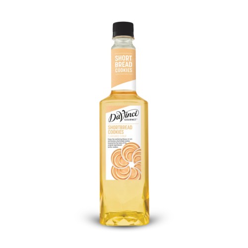 Syrup Davinci Shortbread Cookies 750ml - Davinci Shortbread Cookies Syrup