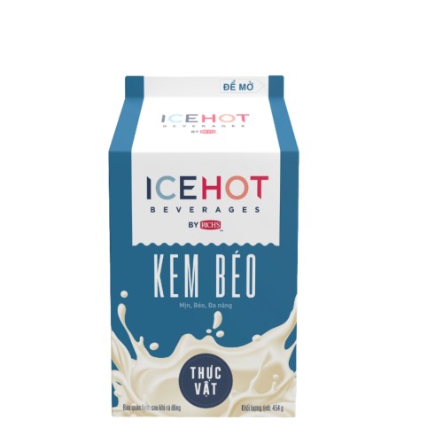 SỮA RICH LÙN 454G - KEM BÉO THỰC VẬT (24 Hộp/Thùng)