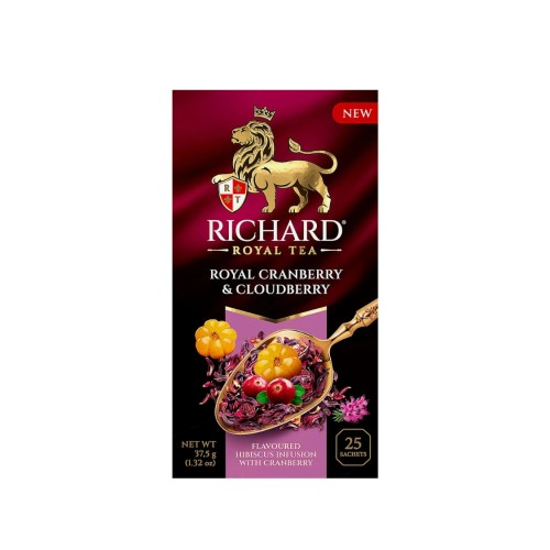 Trà Hoàng Gia Richard - Nam Việt quất & Mâm xôi vàng