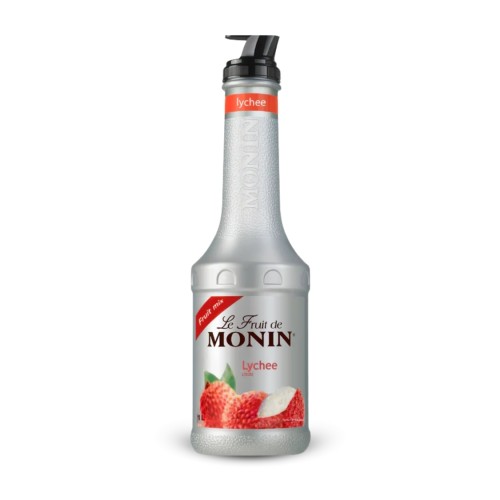 Mứt Sệt Vải Nghiền Monin - Monin Lychee Fruit Mix (Puree) 1L