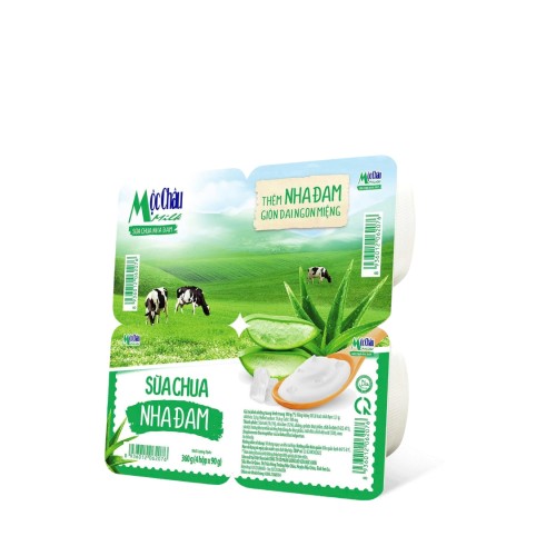 SỮA CHUA ĂN MỘC CHÂU MILK NHA ĐAM 90G (48 Hộp/Thùng)