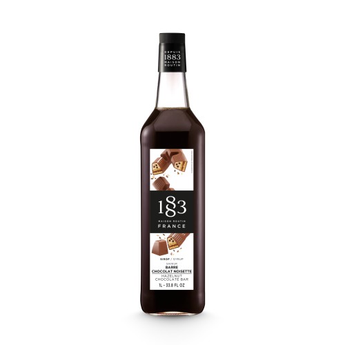 SYRUP 1883 CHOCO-HAZELNUT BAR - SI RÔ SỮA HẠT PHỈ 1L