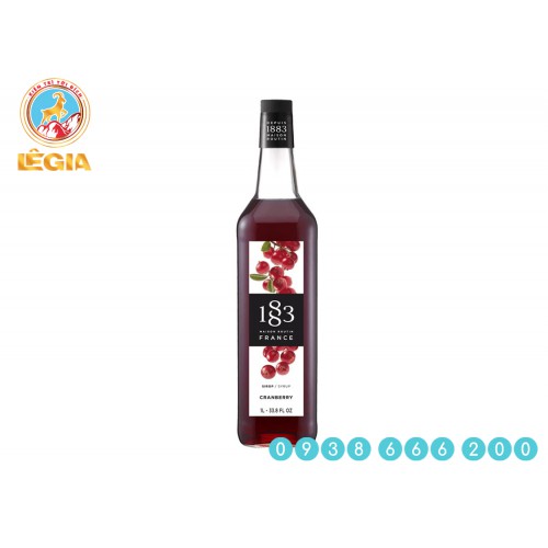 SYRUP 1883 NAM VIỆT QUẤT 1L - CRANBERRY