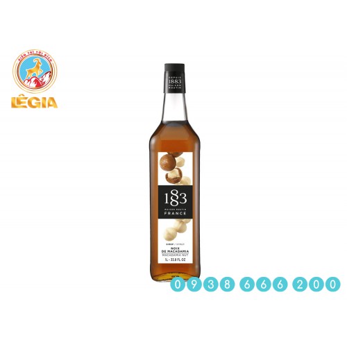 SYRUP 1883 HẠT MẮC CA 1L - MACADAMIA NUT