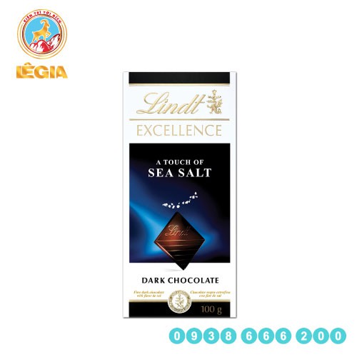 Socola Lindt Excellence Vị Muối Biển 100g