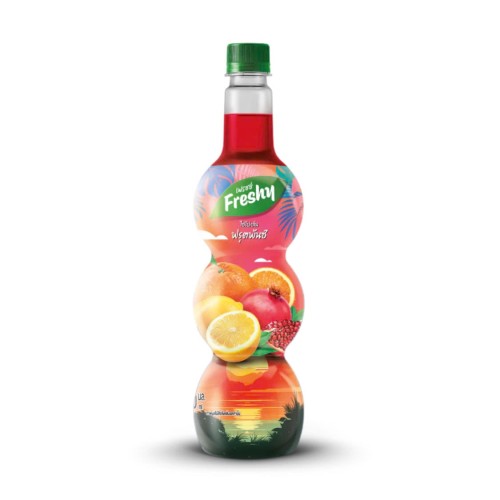 Syrup Freshy Trái Cây Nhiệt Đới (Fruit Punch Syrup) – Chai 710ml